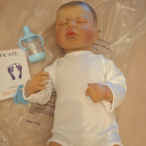 Bambola reborn neonato maschio - reborn,